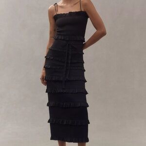 V. Chapman The Lily Dress in Black